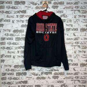 Scarlet and gray authentic apparel Ohio state buckeyes hoodie